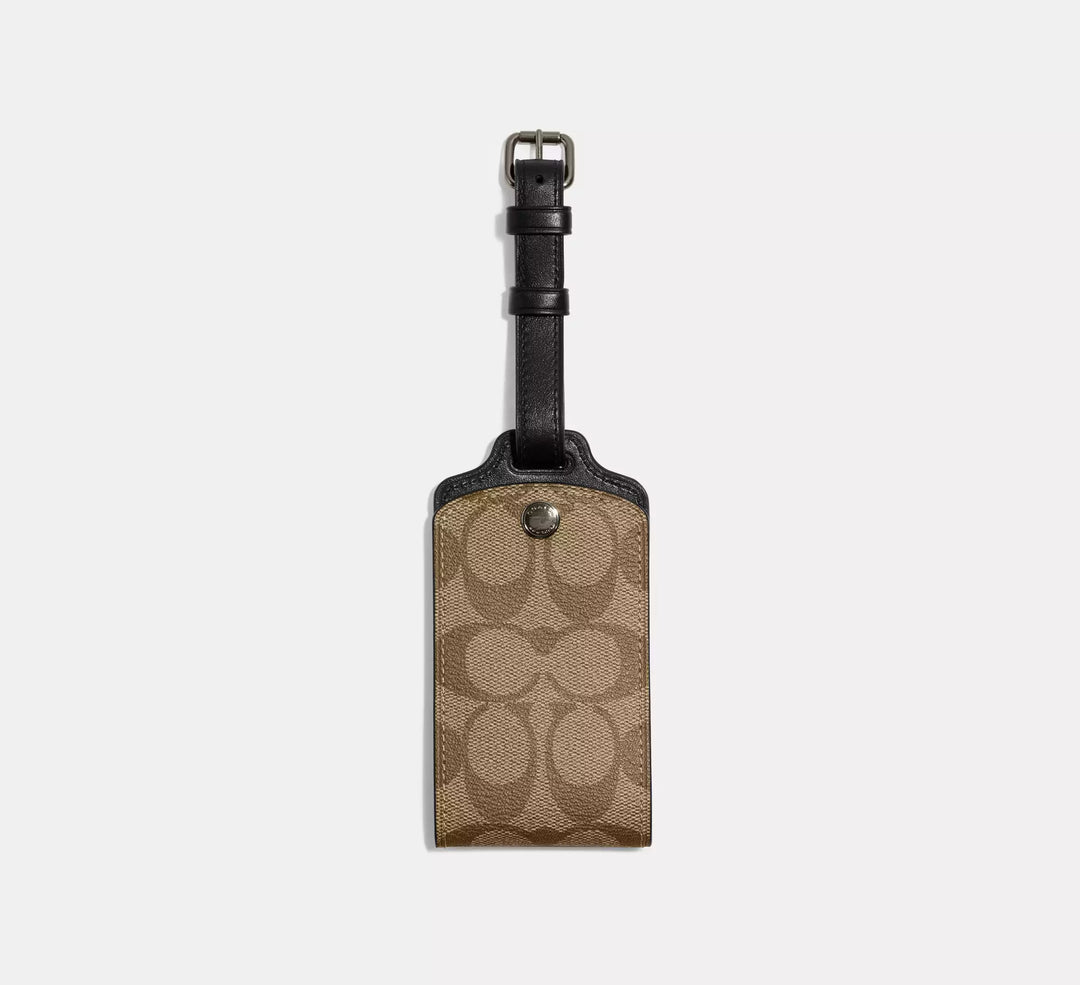 TAG PARA EQUIPAJE COACH SIGNATURE CANVAS
