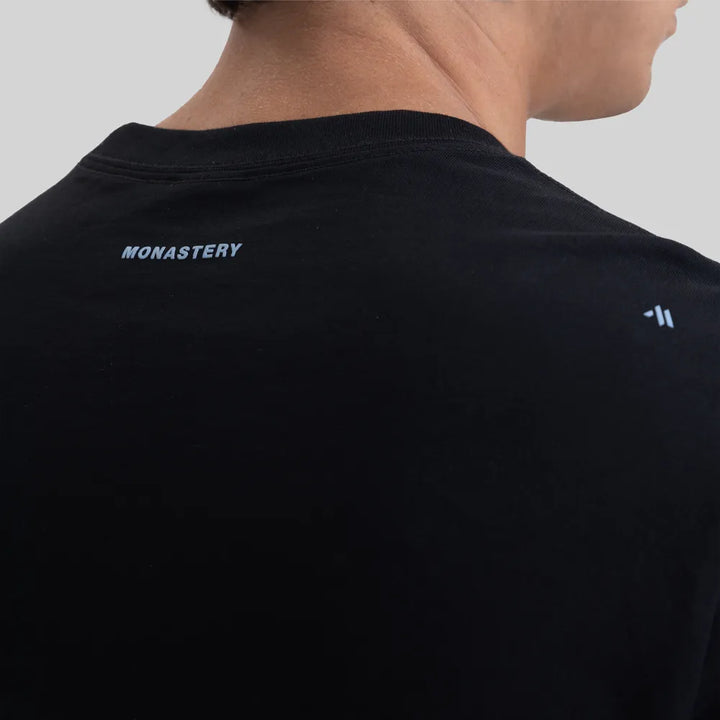 CAMISETA MONASTERY AYRTON NEGRA