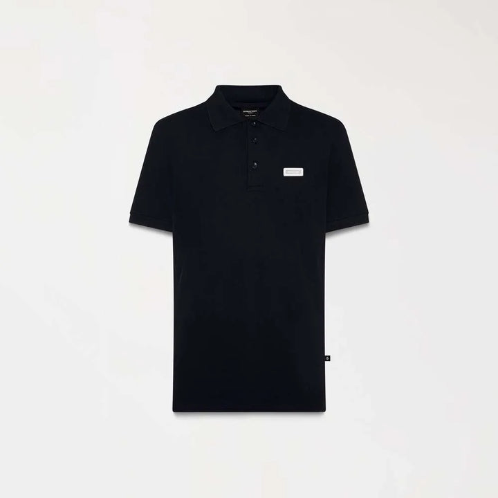 CAMISETA TIPO POLO MONASTERY GORDON NEGRA