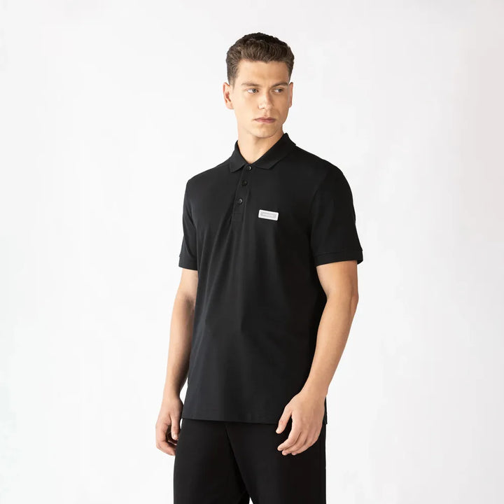 CAMISETA TIPO POLO MONASTERY GORDON NEGRA