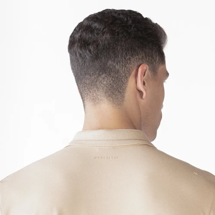 CAMISETA TIPO POLO MONASTERY MURIA IRISH CREAM