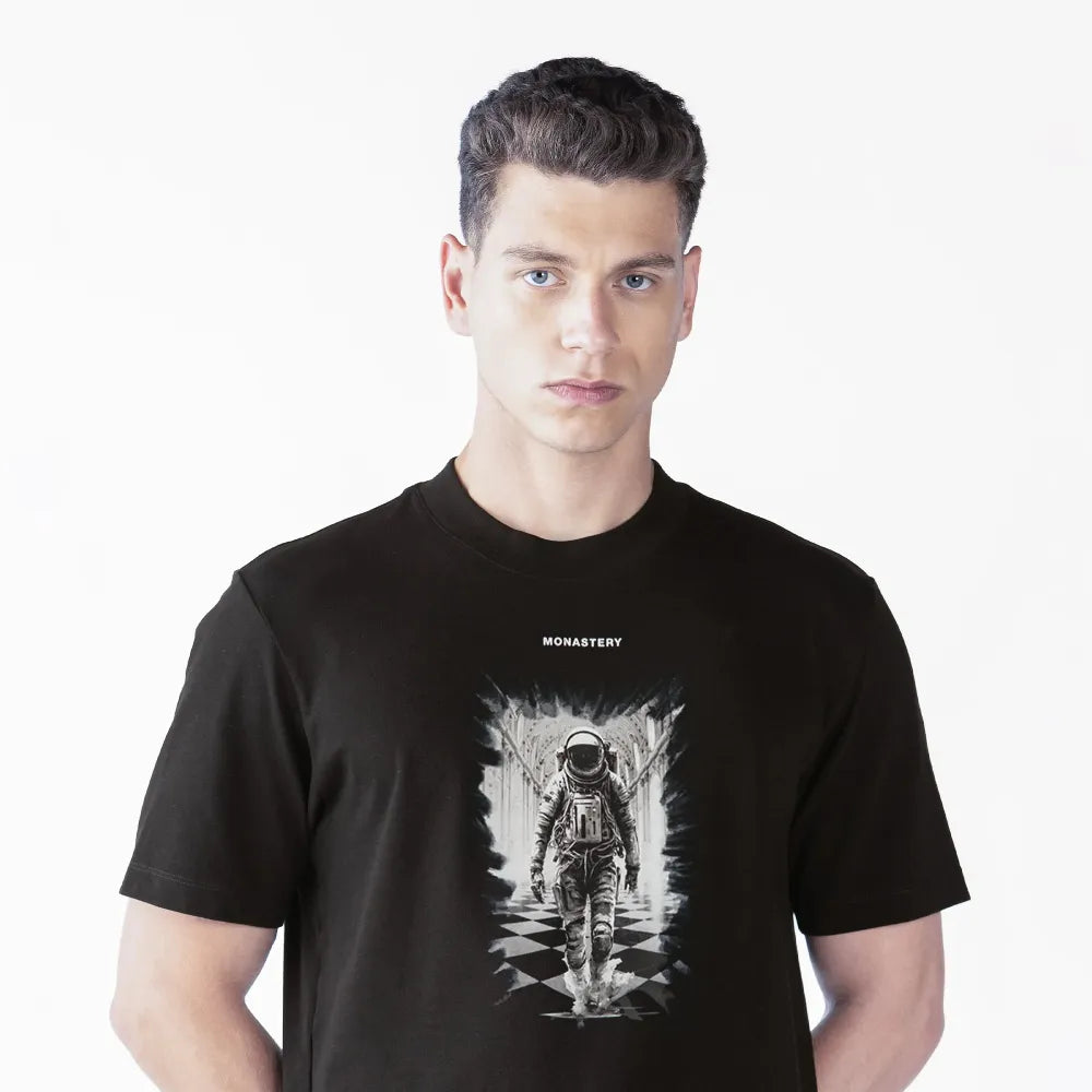 CAMISETA MONASTERY ARNSTEY NEGRA