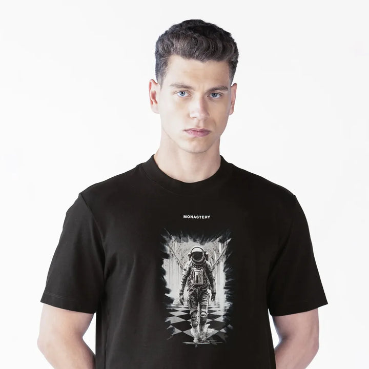 CAMISETA MONASTERY ARNSTEY NEGRA