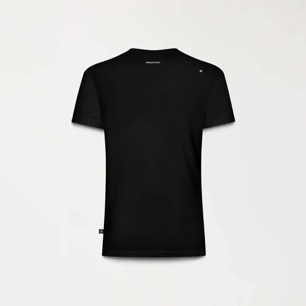 CAMISETA MONASTERY MUJER AKBAR NEGRA