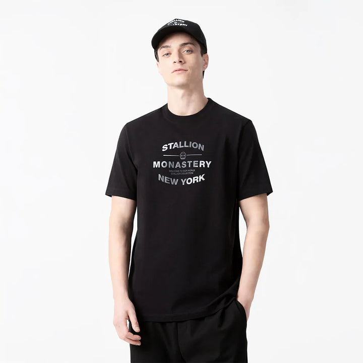 CAMISETA MONASTERY JARETH MEN BLACK