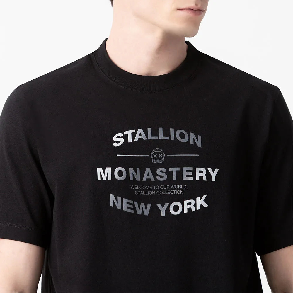 CAMISETA MONASTERY JARETH MEN BLACK