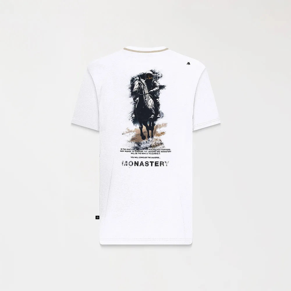 CAMISETA MONASTERY WESLEY BLANCA