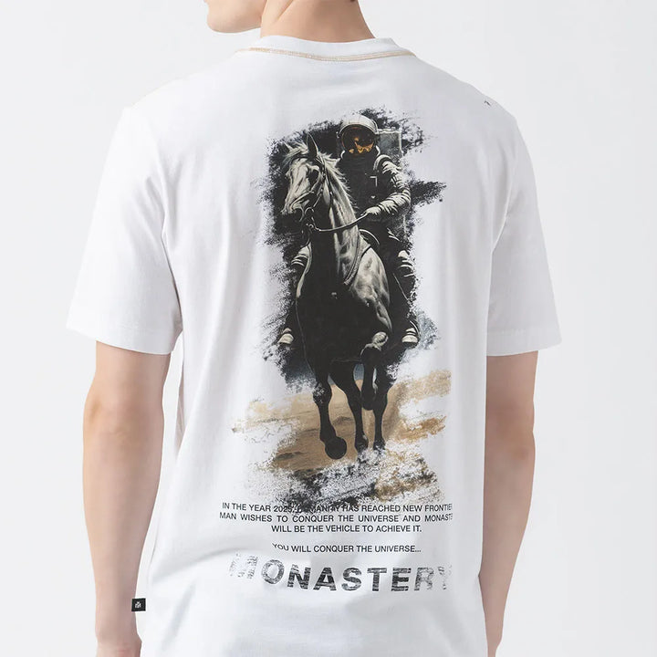 CAMISETA MONASTERY WESLEY BLANCA