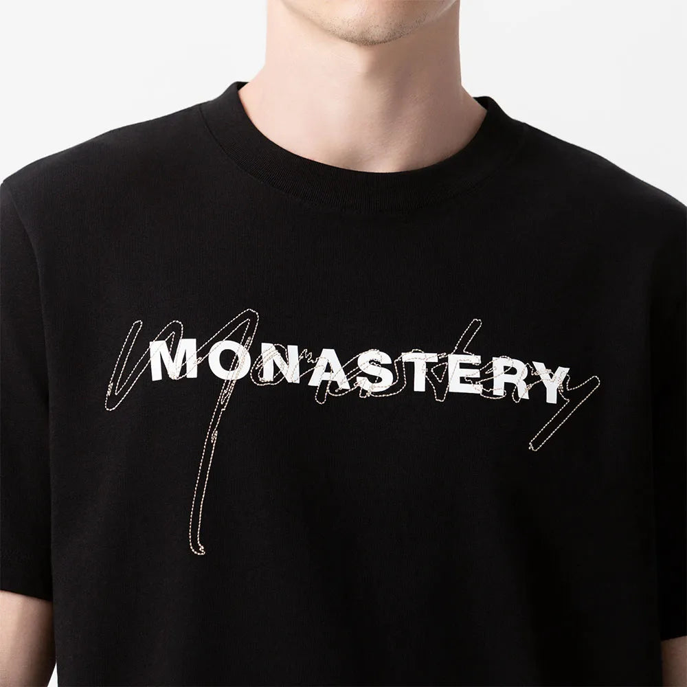 CAMISETA MONASTERY BUSTER NEGRA