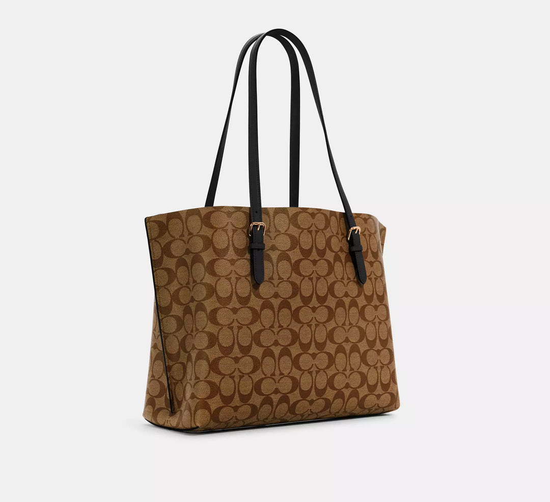 CARTERA COACH MOLLIE TOTE SIGNATURE CANVAS GRANDE