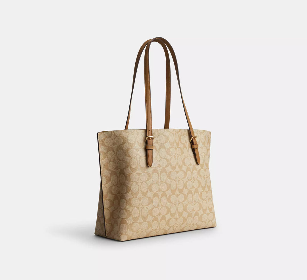 CARTERA COACH MOLLIE TOTE SIGNATURE CANVAS GRANDE