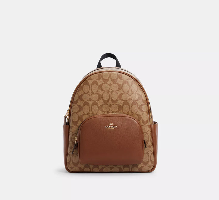 COURT BACKPACK COACH SIGNATURE CANVAS MEDIANO