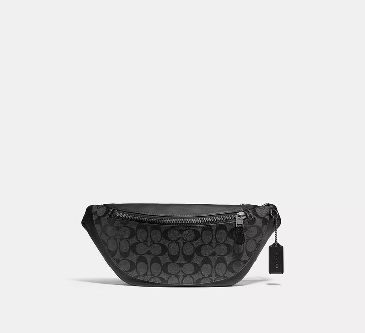 RIÑONERA COACH WARREN BELT BAG SIGNATURE CANVAS