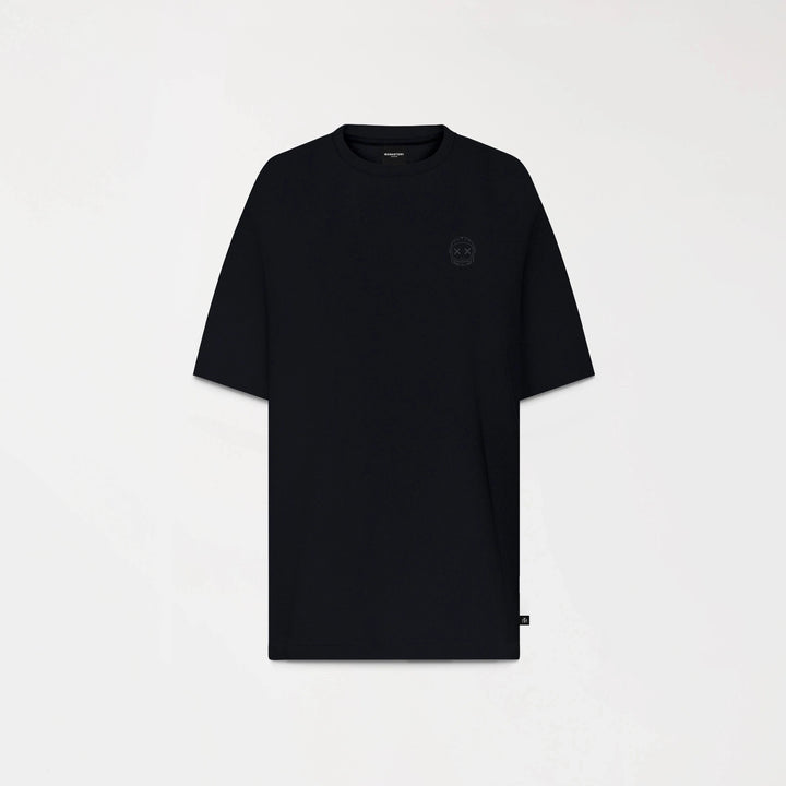CAMISETA OVERSIZED MONASTERY APILO NEGRA