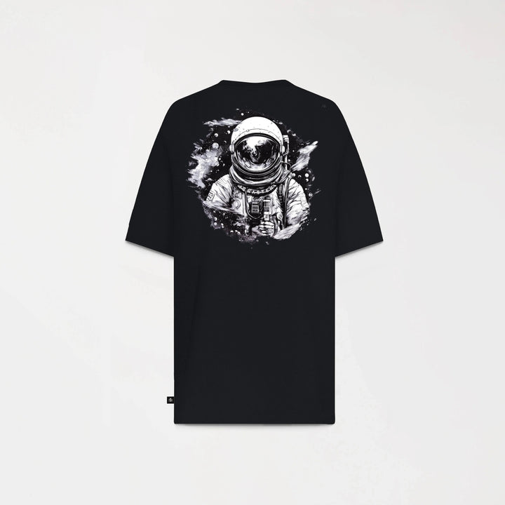 CAMISETA OVERSIZED MONASTERY APILO NEGRA