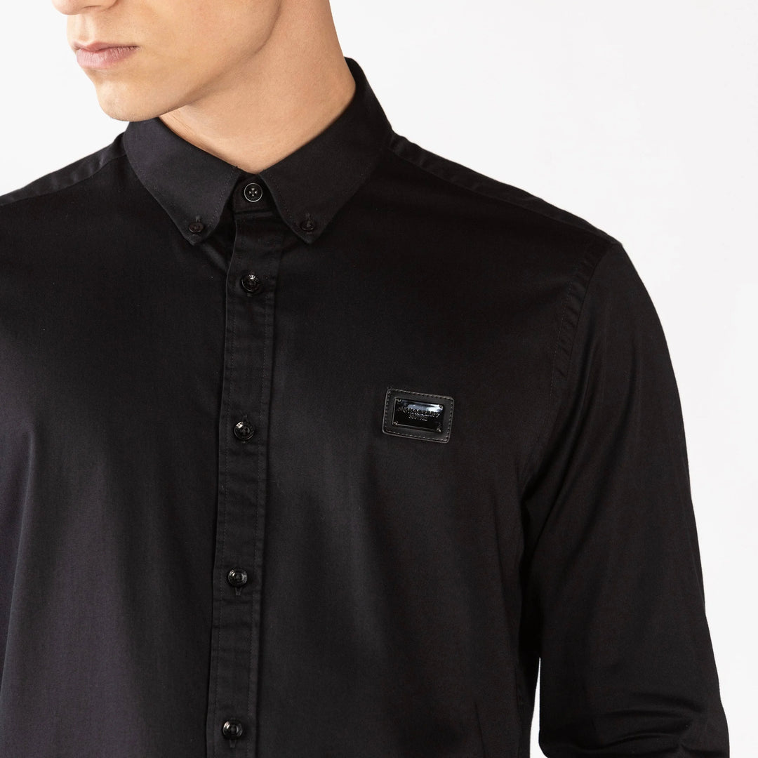 CAMISA MONASTERY BALLING NEGRA
