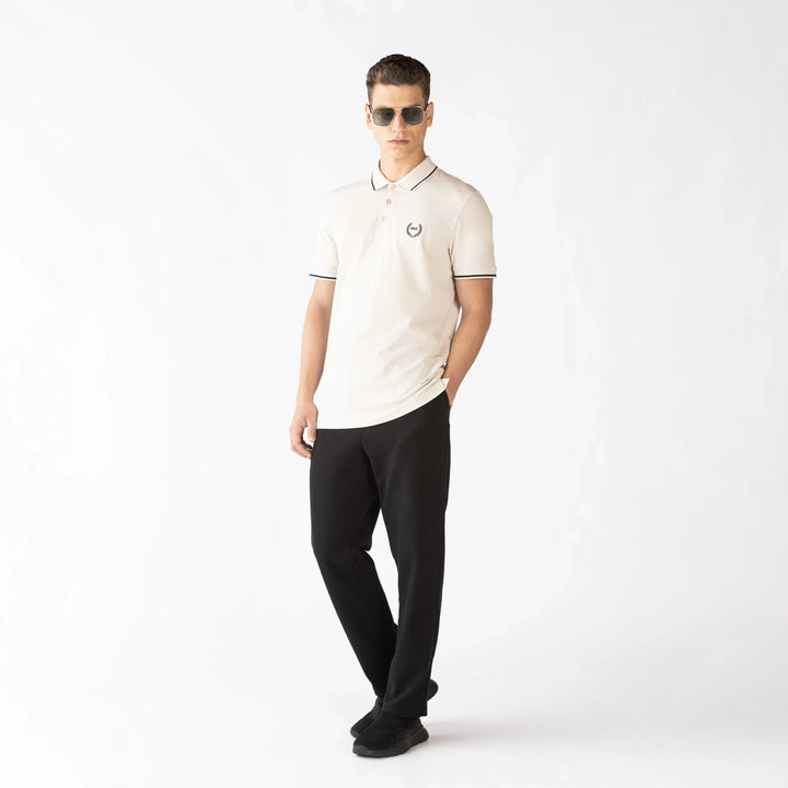 CAMISETA TIPO POLO MONASTERY CALESTER MOONBEAM