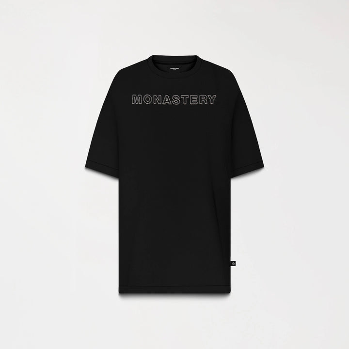 CAMISETA OVERSIZED MONASTERY CAPONE HOMBRE BLACK