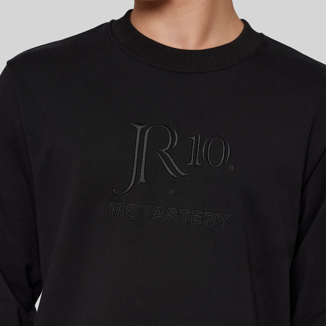 SWEATSHIRT MONASTERY JAMES R10 BLACK