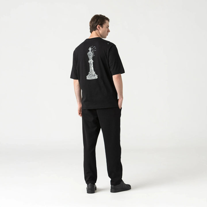 CAMISETA OVERSIZED MONASTERY CARLIER BLACK