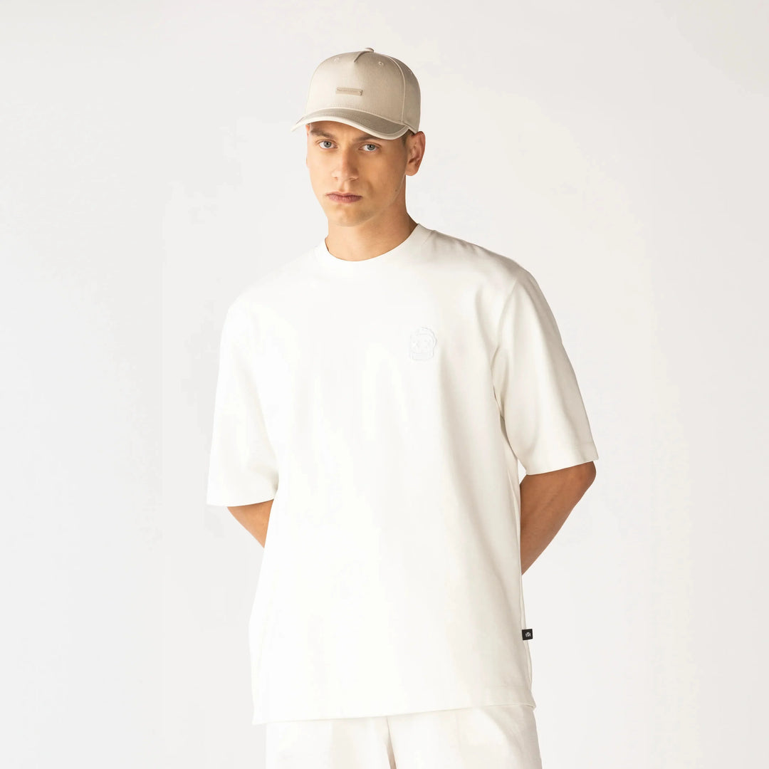 CAMISETA OVERSIZED MONASTERY APILO BLANCA