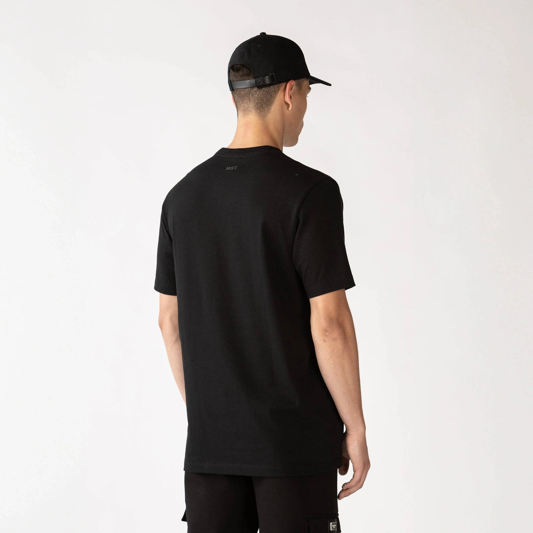 CAMISETA MONASTERY MISTY NEGRA