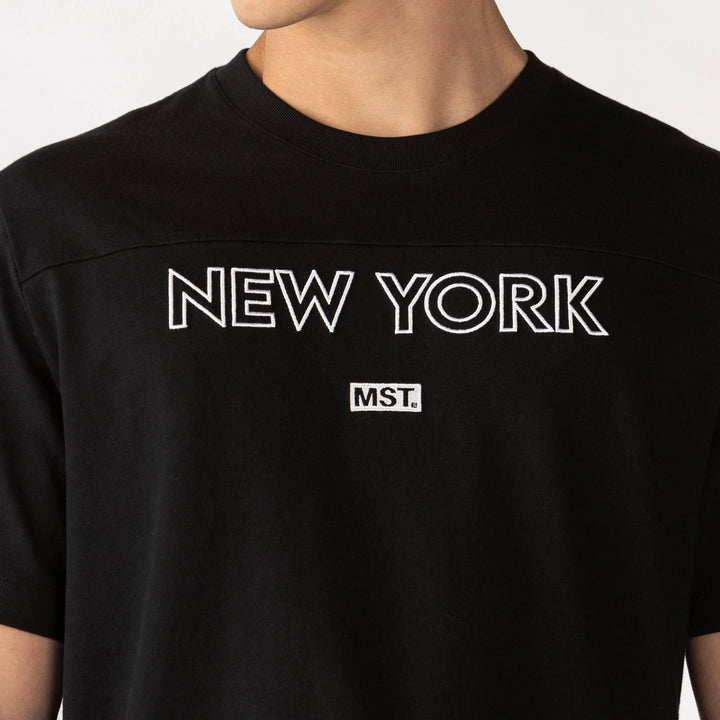 CAMISETA MONASTERY MISTY NEGRA