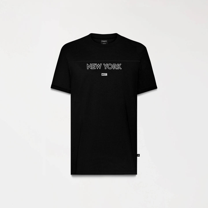 CAMISETA MONASTERY MISTY NEGRA