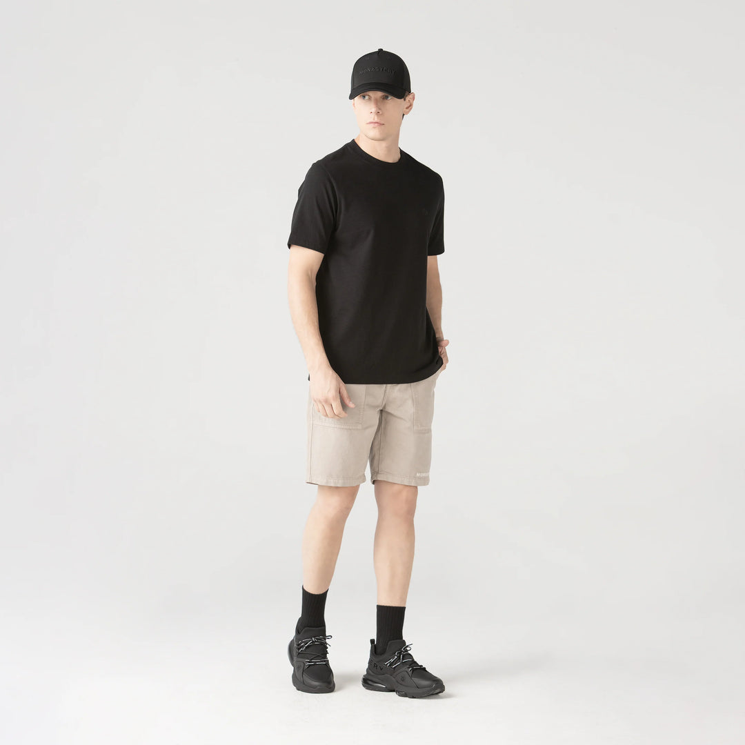 CAMISETA MONASTERY OSIRIS BASIC MEN BLACK