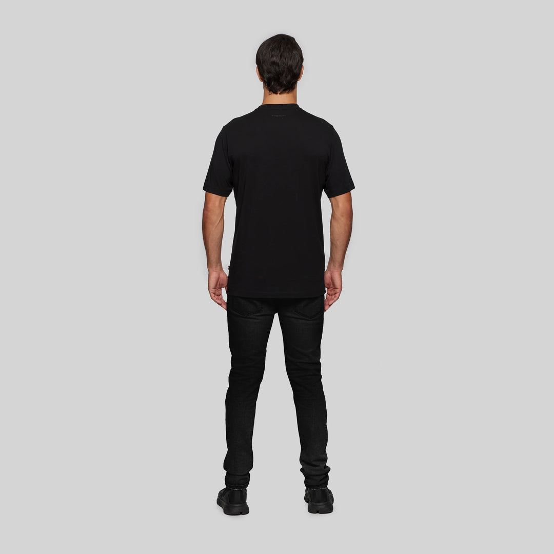 CAMISETA MONASTERY PEGASO NEGRA