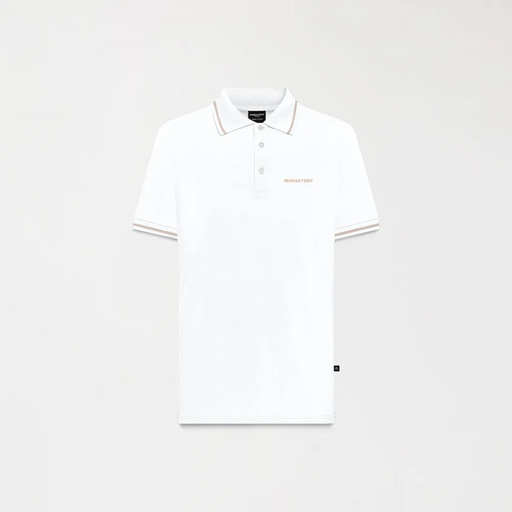 CAMISETA TIPO POLO MONASTERY MURIA BLANCA