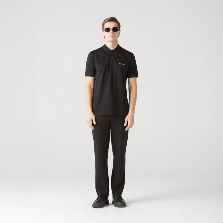 CAMISETA TIPO POLO MONASTERY SALVATOR MEN BLACK