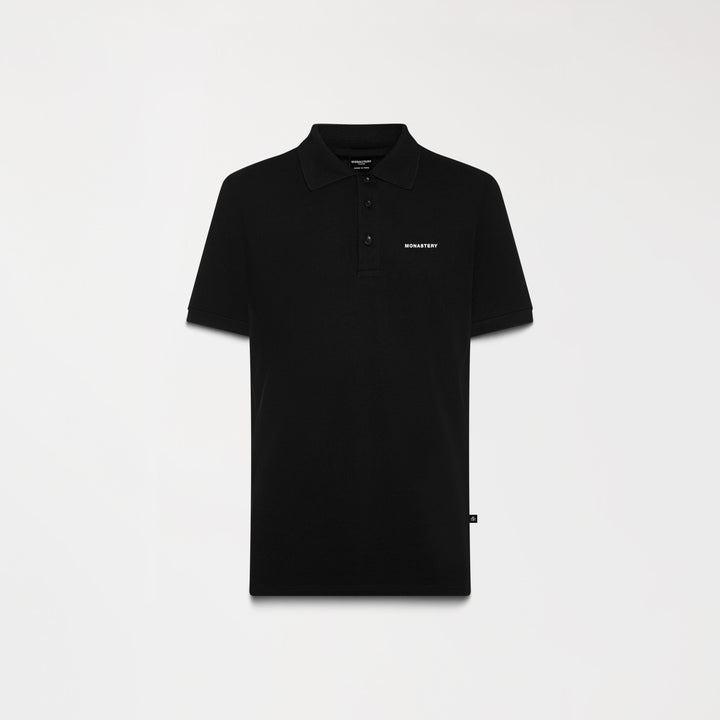 CAMISETA TIPO POLO MONASTERY SALVATOR MEN BLACK