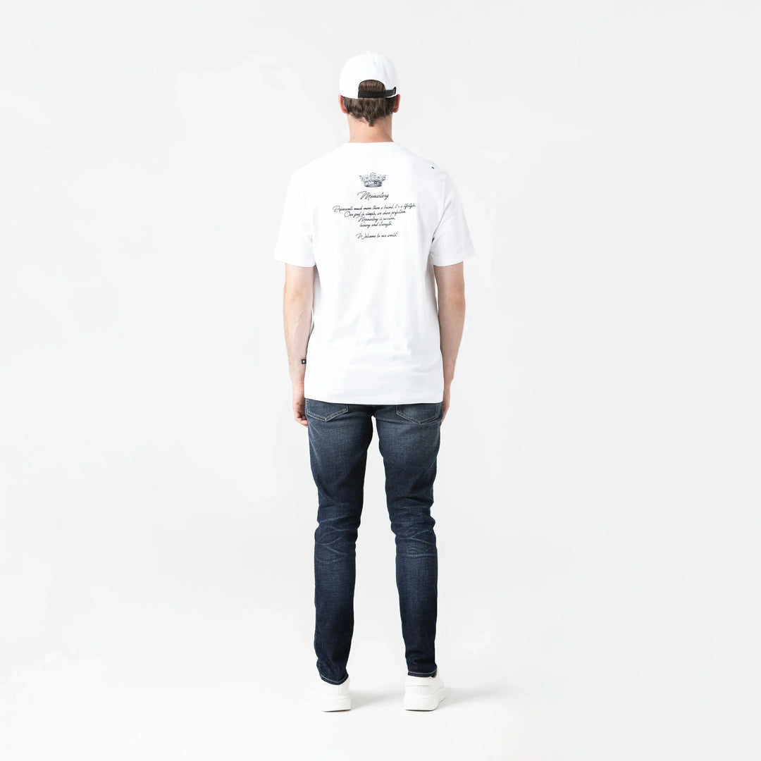 CAMISETA MONASTERY WARSEL BLANCA