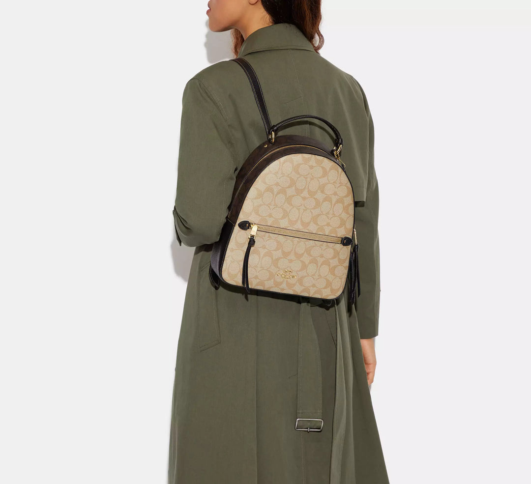 JORDYN BACKPACK COACH SIGNATURE CANVAS