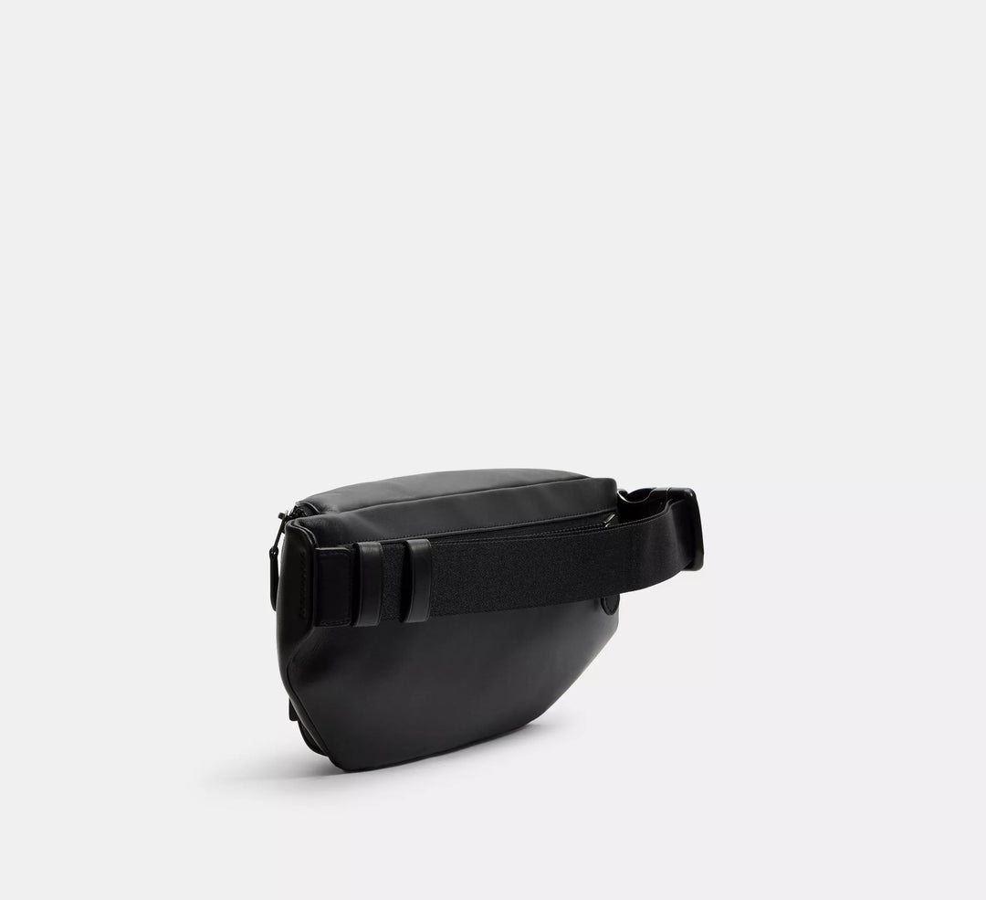 RIÑONERA COACH TRACK BELT BAG EN CUERO