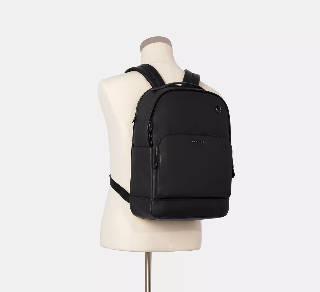 BACKPACK COACH GRAHAM EN CUERO
