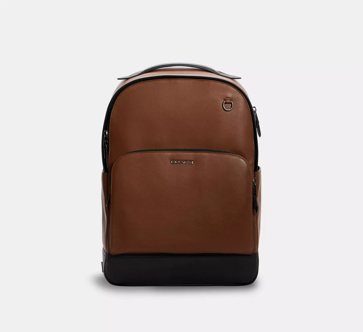 BACKPACK COACH GRAHAM EN CUERO