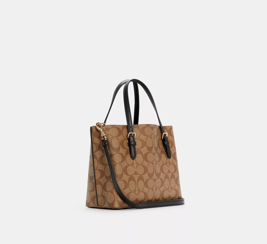 CARTERA COACH MOLLIE TOTE 25 SIGNATURE CANVAS