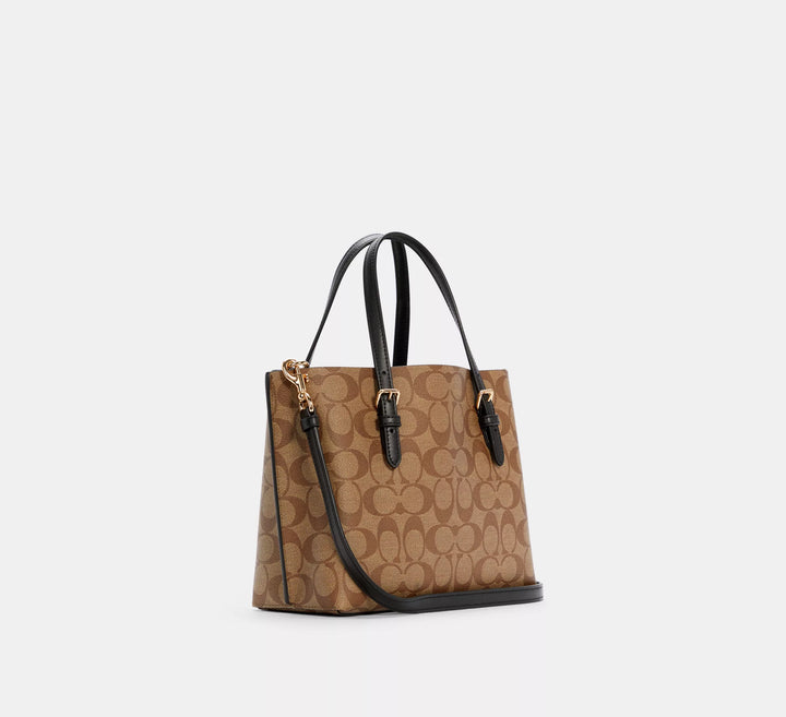 CARTERA COACH MOLLIE TOTE 25 SIGNATURE CANVAS