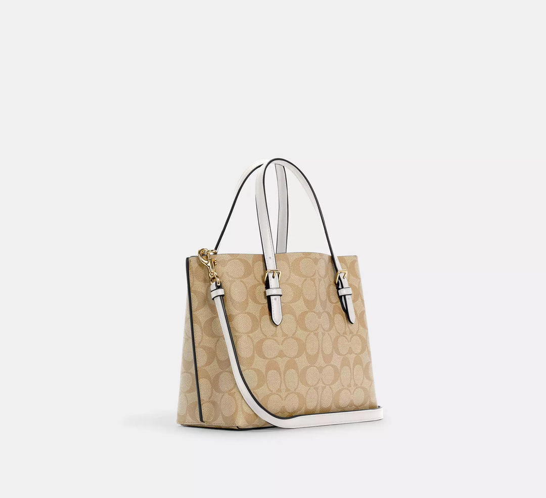 CARTERA COACH MOLLIE TOTE 25 SIGNATURE CANVAS