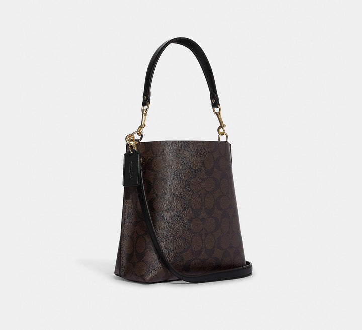 CARTERA COACH MOLLIE BUCKET 22 SIGNATURE CANVAS