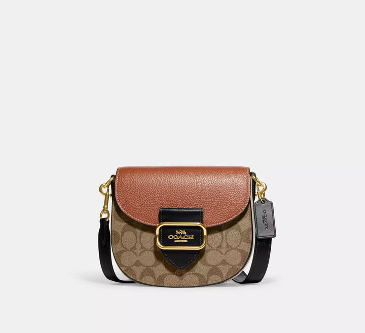 CARTERA TIPO CARRIEL COACH MORGAN SIGNATURE CANVAS