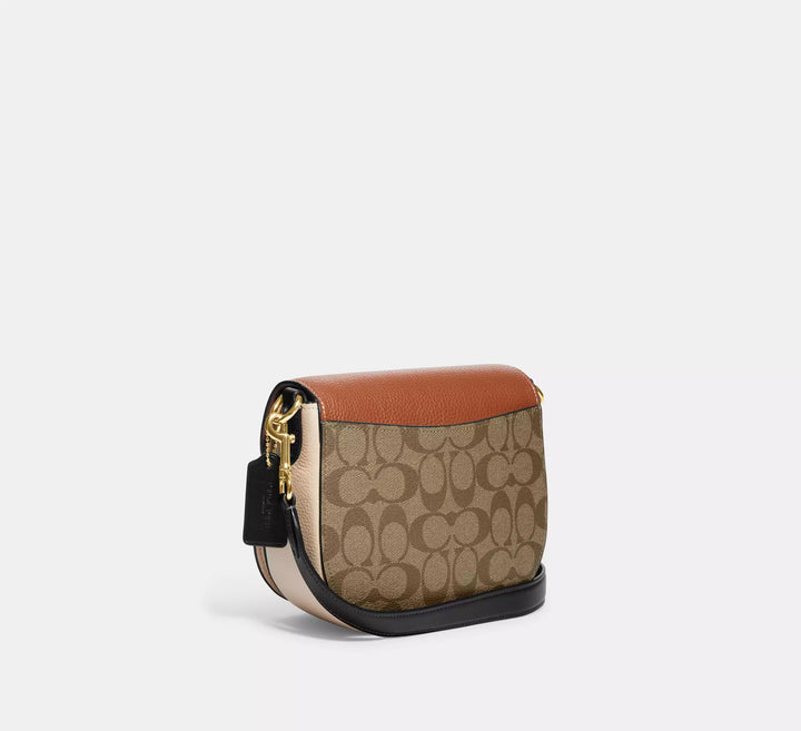 CARTERA TIPO CARRIEL COACH MORGAN SIGNATURE CANVAS