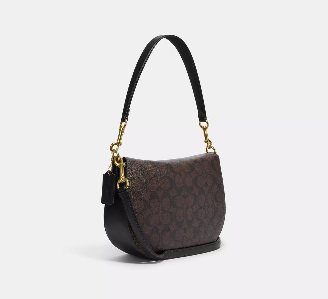 CARTERA COACH ELLA HOBO SIGNATURE CANVAS