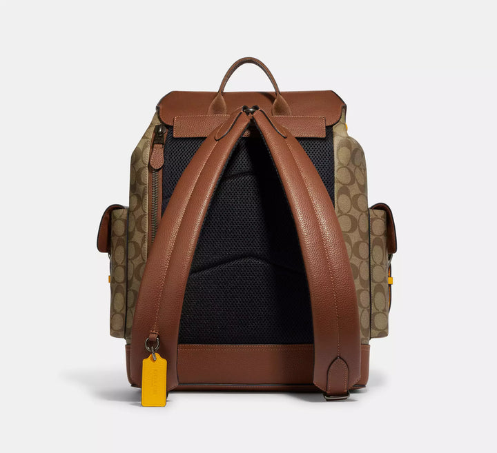 BACKPACK COACH HUDSON SIGNATURE CANVAS