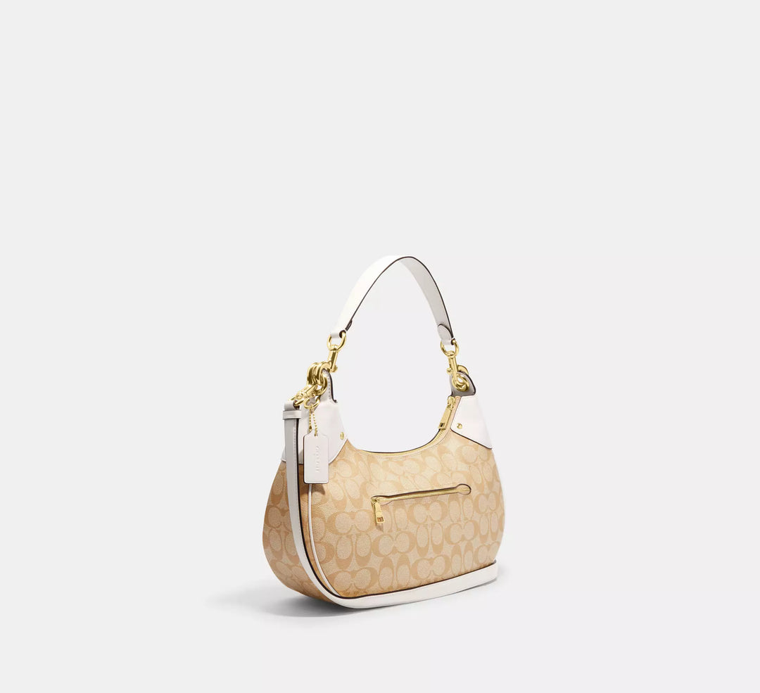 CARTERA COACH MARA HOBO SIGNATURE CANVAS