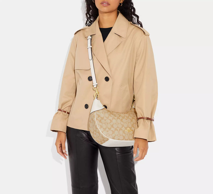 CARTERA COACH MARA HOBO SIGNATURE CANVAS