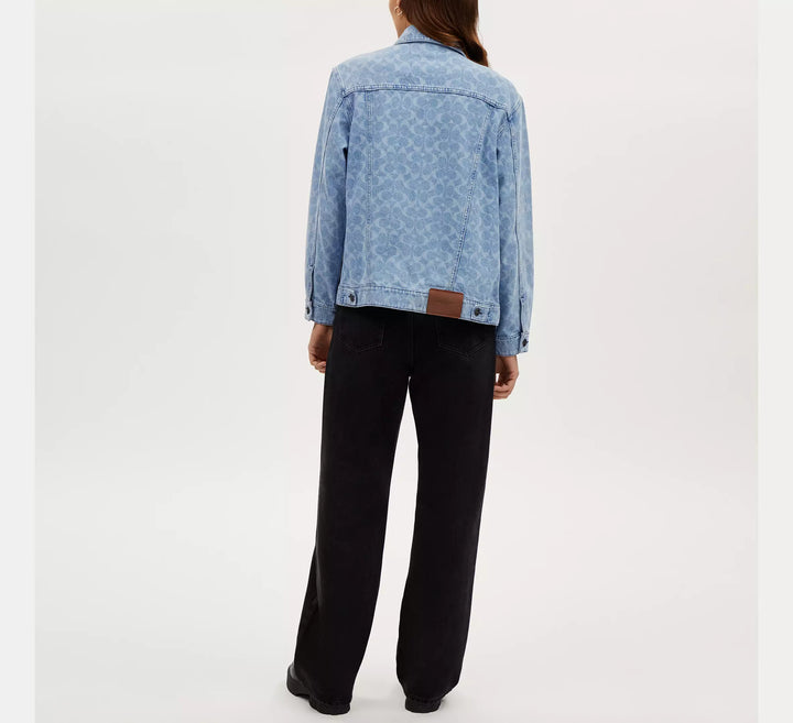 CHAQUETA COACH SIGNATURE DENIM