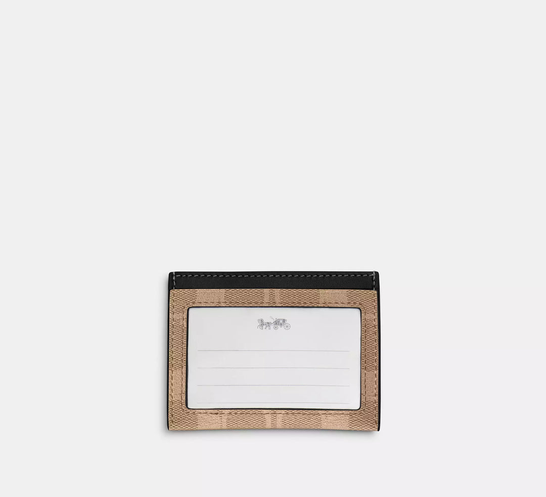 TARJETERO COACH SIGNATURE CANVAS MEN